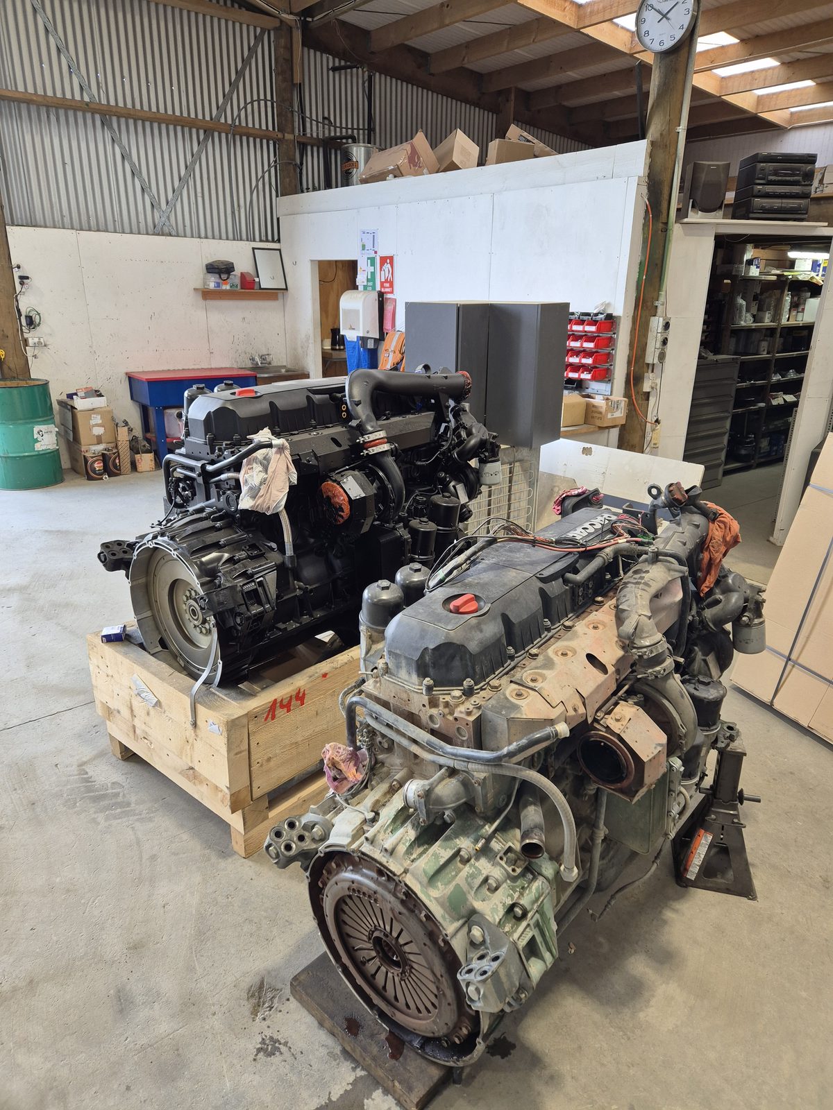 Engine and driveline work underway at AIS Methven
